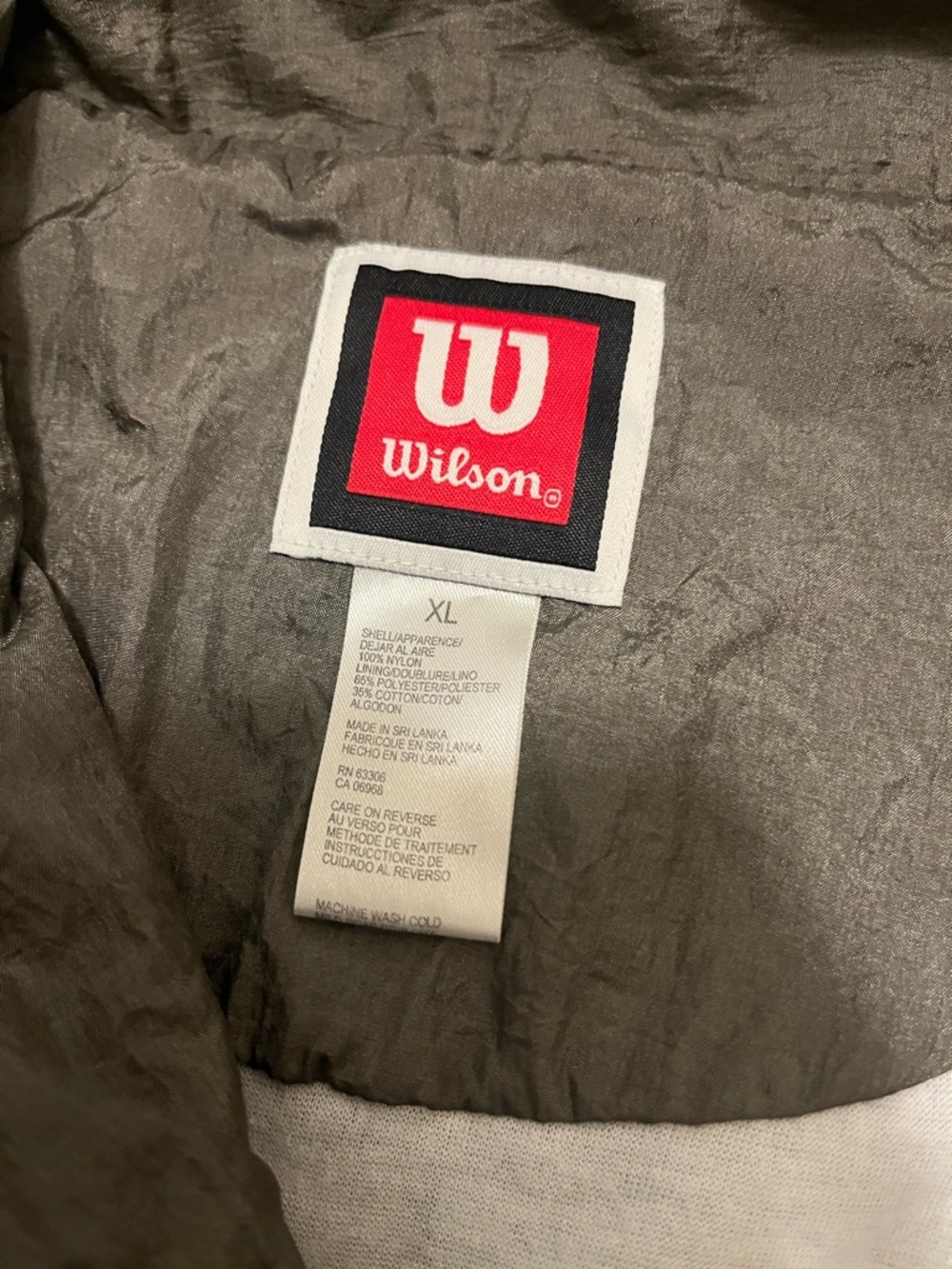 Wilson Men's Colorblock Windbreaker Jacket - Picture 3 of 4